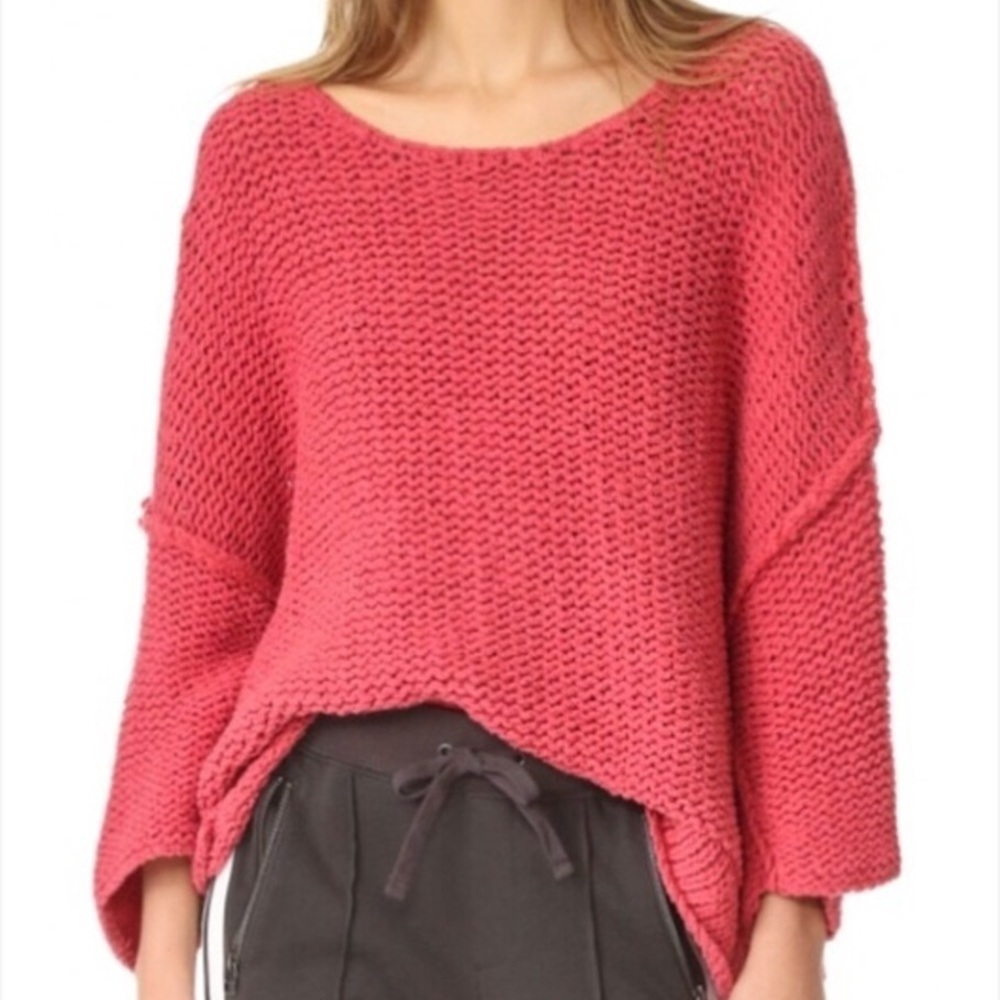 Free People Halo Chunky Knit Sweater Size S